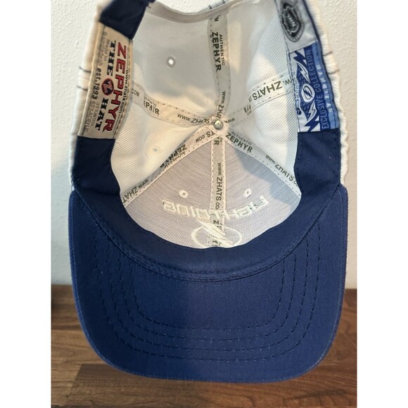 Tampa Bay Lightning Hat Adjustable Zephyr Exclusive Collection NHL Hockey Blue - Picture 5 of 8
